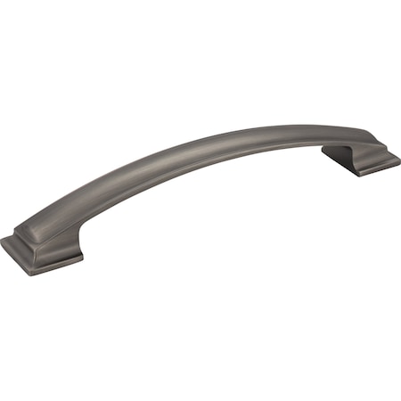 Jeffrey Alexander 160 mm Center-to-Center Brushed Pewter Square Annadale Cabinet Pull 435-160BNBDL